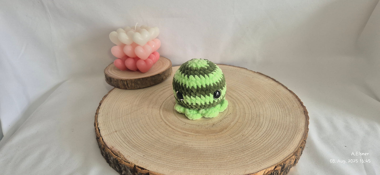 Oktopus Amigurumi gehäkelt – Meerestier Kuscheltier – Oktopus Deko Kinderzimmer – Geschenk Handmade – Sicherheitsaugen Häkelspielzeug