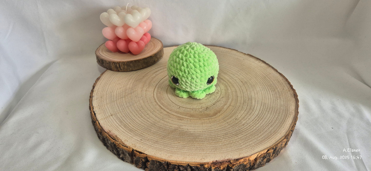 Oktopus Amigurumi gehäkelt – Meerestier Kuscheltier – Oktopus Deko Kinderzimmer – Geschenk Handmade – Sicherheitsaugen Häkelspielzeug