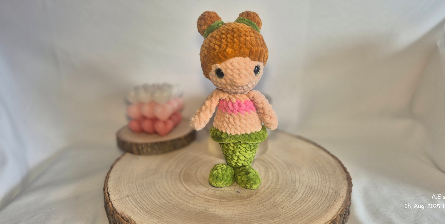 Meerjungfrau Amigurumi - Wunschfarben