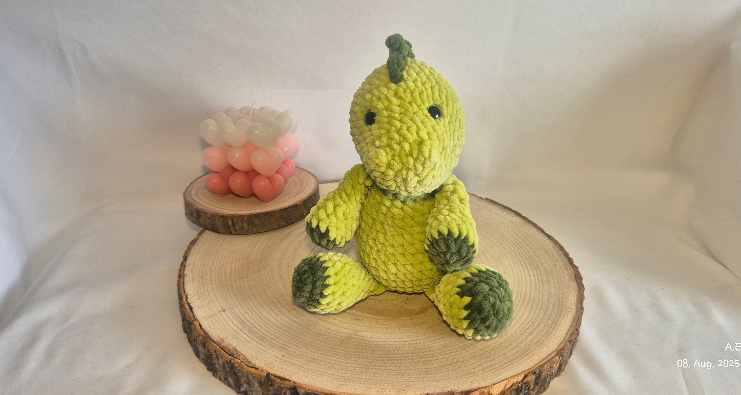 Stegosaurus Amigurumi gehäkelt – Dino Spielzeug Handmade – Dinosaurier Kuscheltier – Geschenk Baby/Kleinkind – Häkel Dino