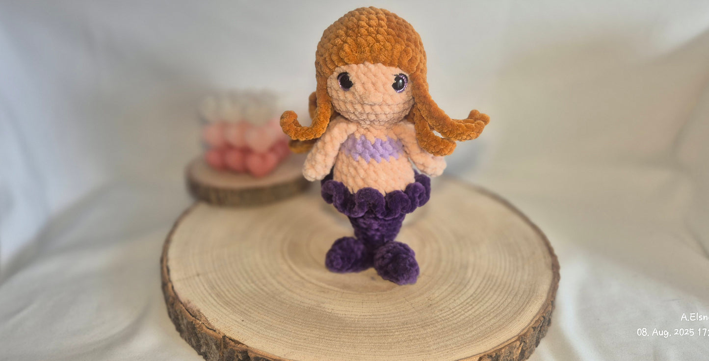 Meerjungfrau Amigurumi - Wunschfarben